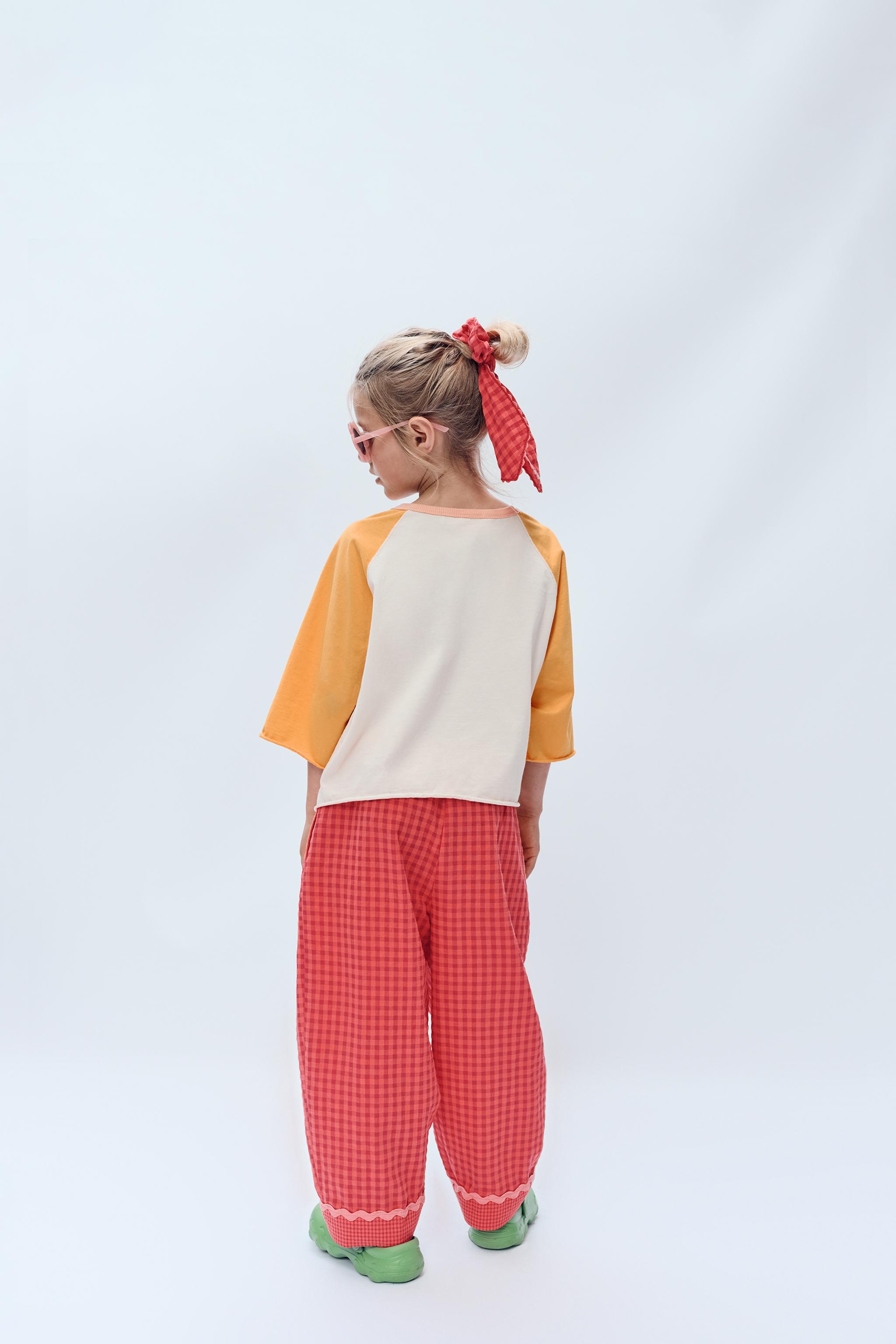 2-14 YEARS/ LIMITED EDITION GINGHAM CHECK PANTS